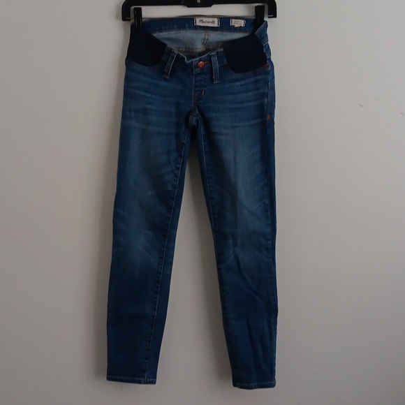 Madewell Maternity Skinny  Cropped Jeans  #2220 - Picture 6 of 6